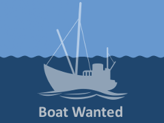 Charter boat wanted  - ID:125997