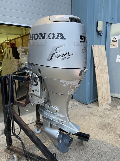 Honda BF 90 four stroke outboard - picture 1
