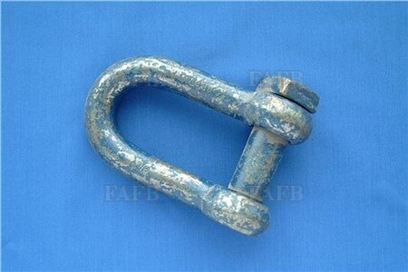 10MMX12MM HT SQ HEAD DEE SHACKLE BLUE - picture 1