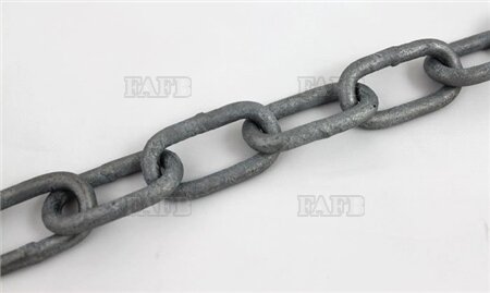 22mm Long Link Galvanised Chain - Non Calibrated - picture 1