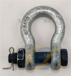 BLUE PIN SAFETY PIN SHACKLES - ID:127361