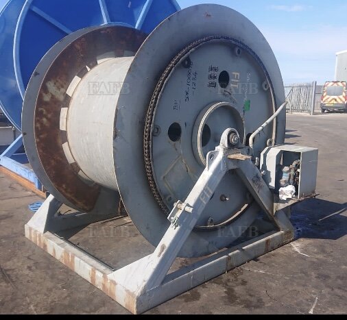 Air driven umbilical storage reel - picture 1