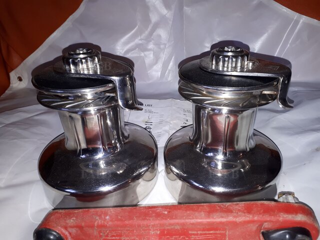Sailing Winches. Andersen Scandanavia 46ST Two Speed pair. Immaculate. - picture 1
