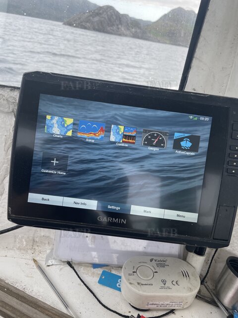 Garmin chart plotter and sounder - picture 1