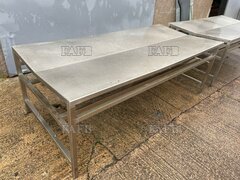 Stainless steel processing sorting centre taper tables - ID:126943