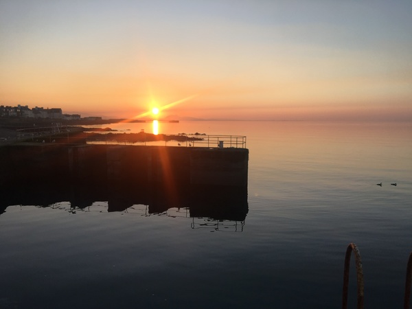 Prawn fishing Port Seton beautiful weather 26-02-2019