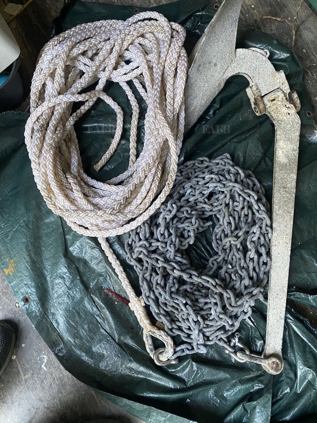 20gk anchor chain and rope, Anglesey - Advert 134100