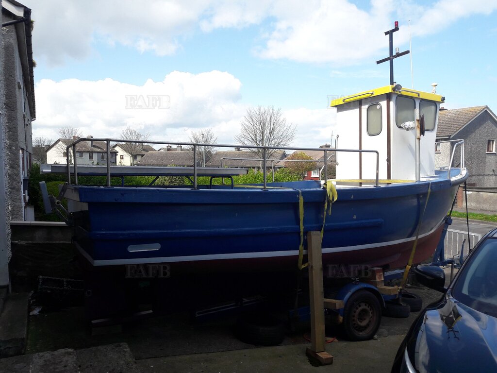 23 foot lee fisher 28hp listerpetter marine
