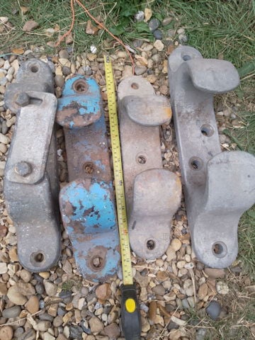 FOUR LARGE  FAIRLEADS