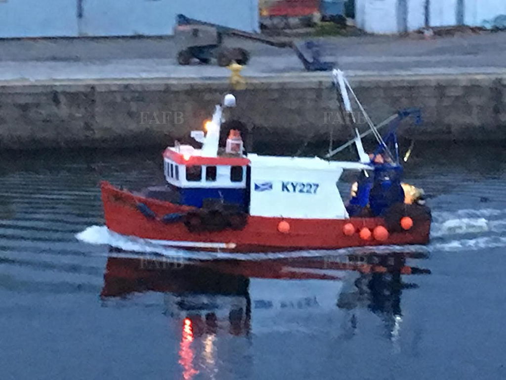 wooden trawler licensed