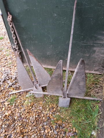 2 X DANFORTH ANCHORS