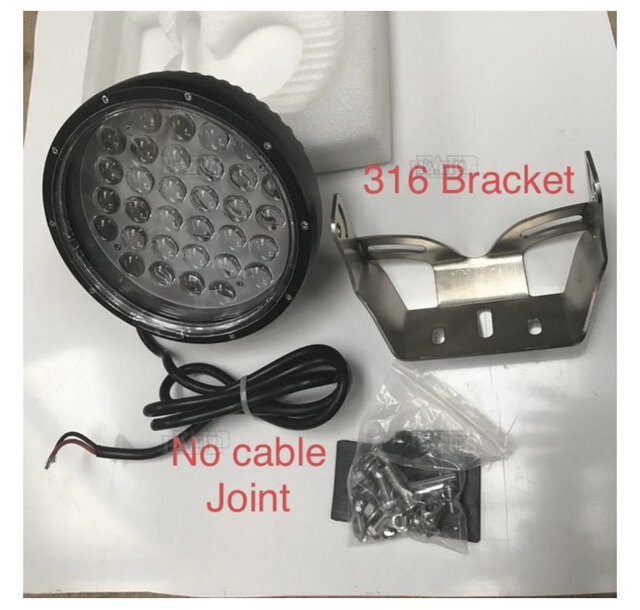 AAA 320W CREE SPOT LIGHT WITH 316 BRACKET AND NO CABLE JOINT - picture 1