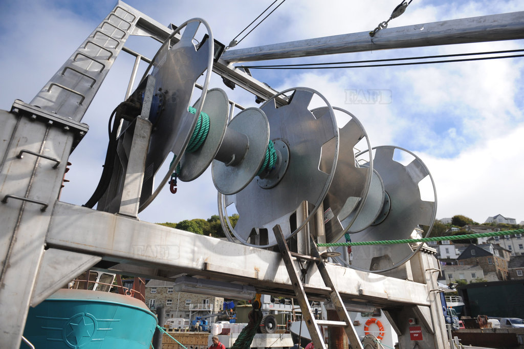 Spencer Carter trawl winches 
