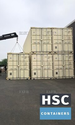 BRAND NEW SINGLE TRIP 40FT HIGH CUBE SHIPPING CONTAINERS - ID:120194