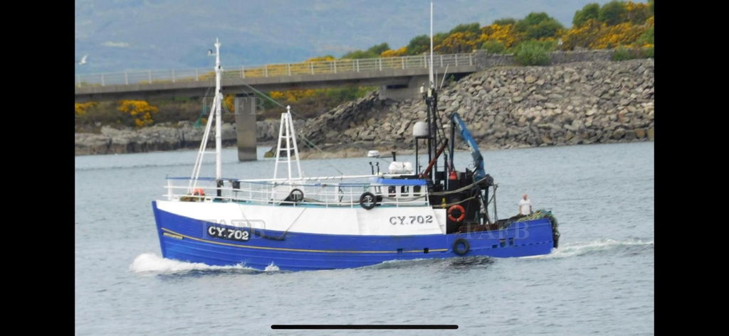 Wooden trawler