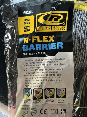 R-Flex barrier gloves