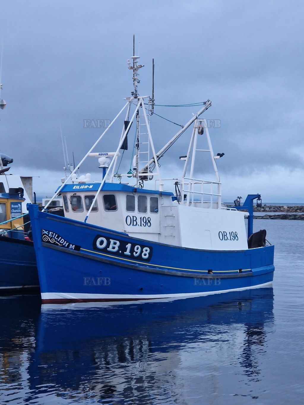 Wooden trawler