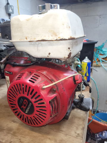 Honda gx390 hydraulic pump