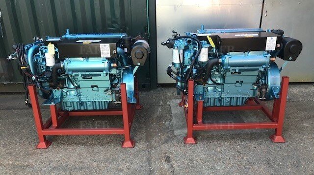 Perkins M216C Marine Diesel Engines Test Hours Only - picture 1