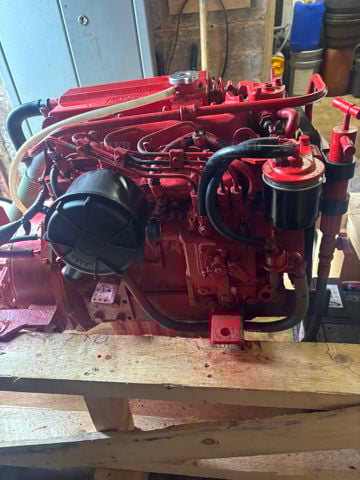 Beta 35 Marine Engine, Twin Disc Gearbox