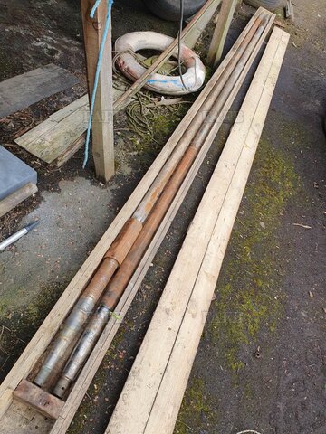 Boat shaft's and matching propellers.