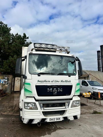 MAN Vivier fridge lorry