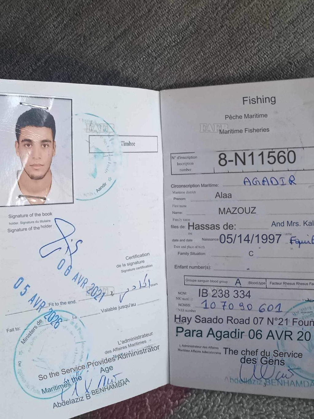 شباك صيد الأسماك السطحية والبحرية العريقة