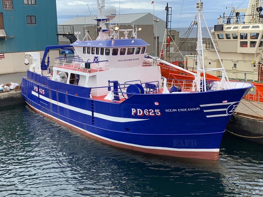 Steel Millers built fishing boat