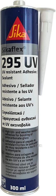 Sikaflex 295 UV Exterior glazing adhesive - ID:119325