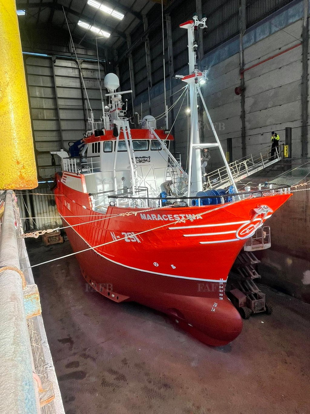 Asturias steel freezer/trawler