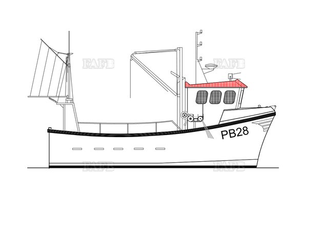 PB28 Trawler / Gill Netter - Gary Mitchell designed GRP new build - picture 1