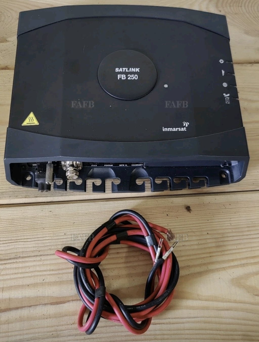 SATLINK FB250 User Equipement DC12V 16A 24V 8A 200W. Ships Comms. Boat, Fishing