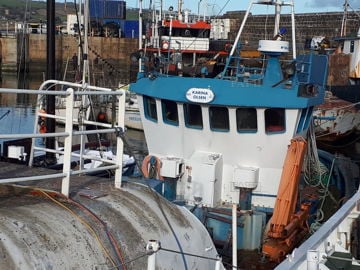 ex North Sea fishing boat