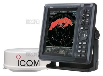 Low Cost 10.4 inch Radar from ICOM