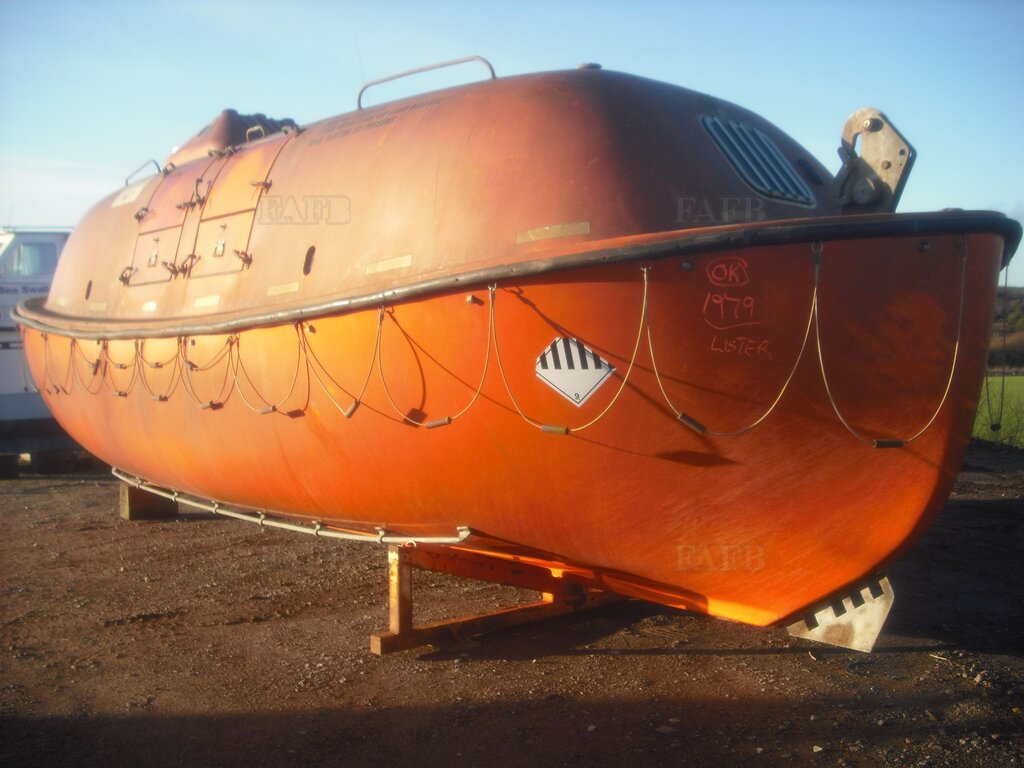WATERCRAFT EX TOTALLY ENCLOSED LIFEBOAT