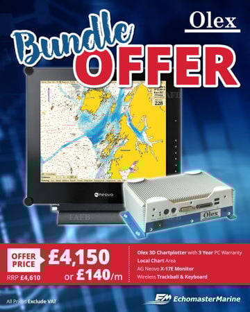 Olex 3D Ground Mapping Chartplotter