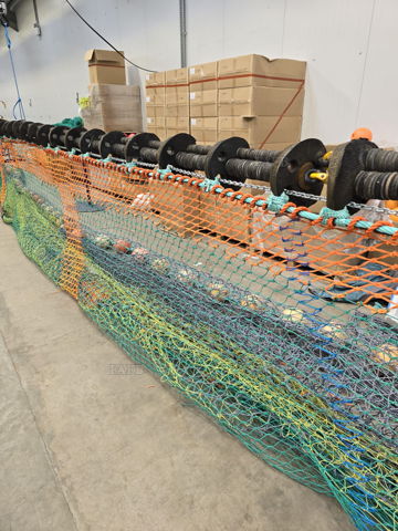 90 Foot High Hopper Net