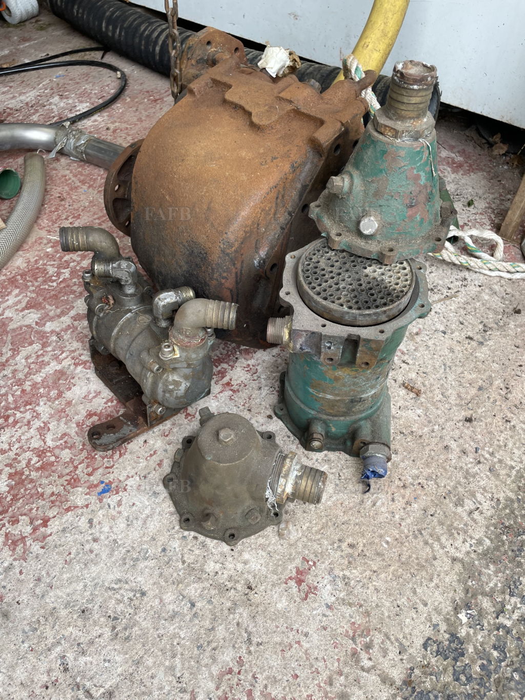 PRM 3:1 gearbox and water cooler
