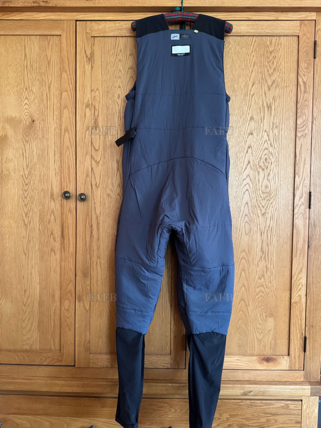 Zhik Xeflex men&#039;s grey mid layer sailing salopette, Size S