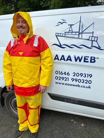 AAA OIL SKINS PROMOTION £40 per piece  WWW.AAAWEB.CO.UK