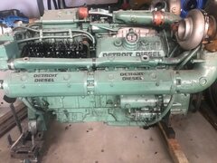 Detroit 12V92 marine engine - ID:129465