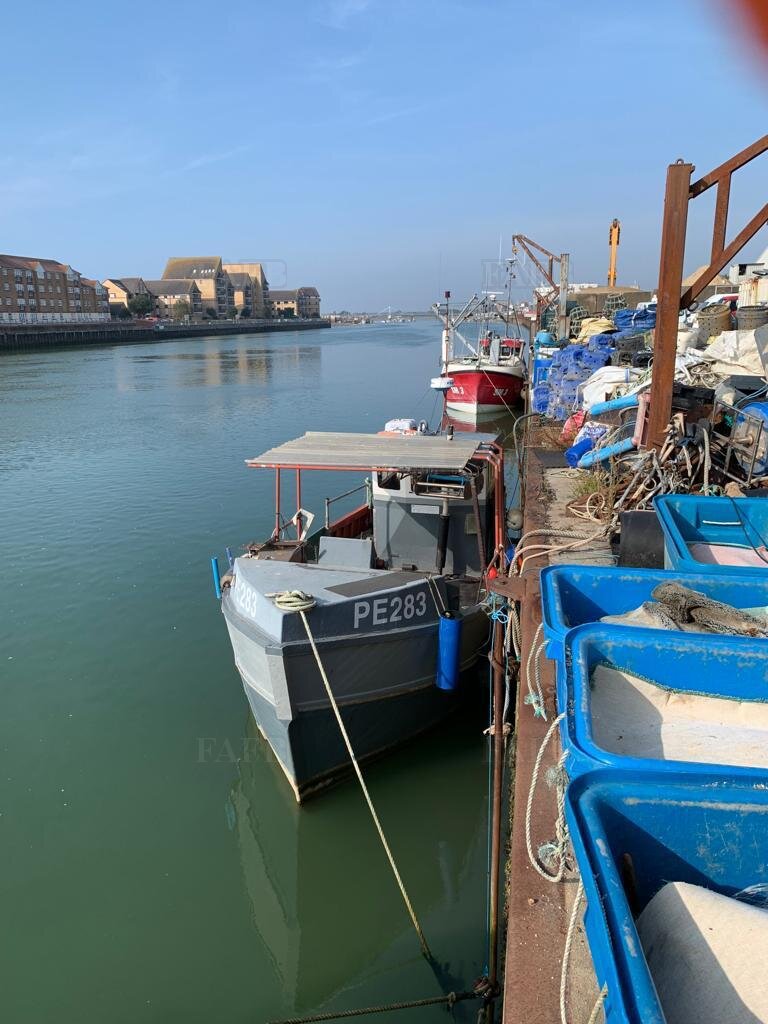 French built wooden boat with English licence