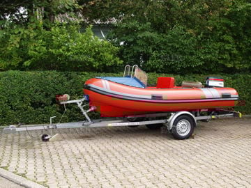 Gugel RIB + Outboard & Trailer