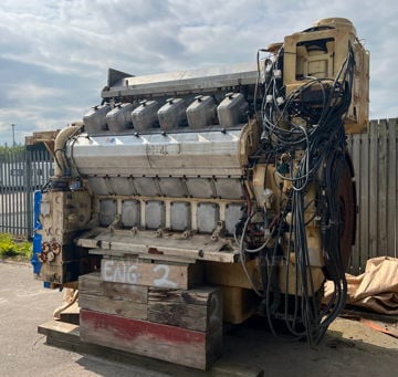 Wartsila 200 Series V12 Diesel engine