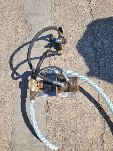 Hydraulic  deck wash