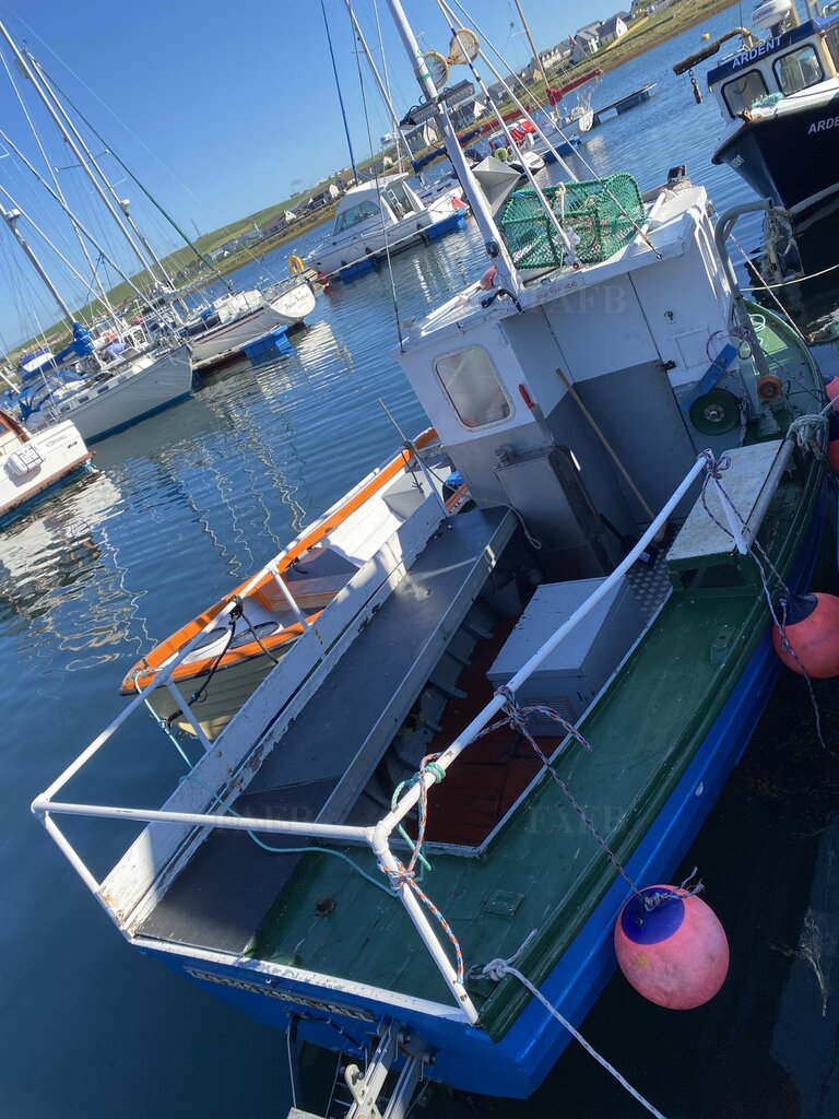 Wooden Orkney built boat