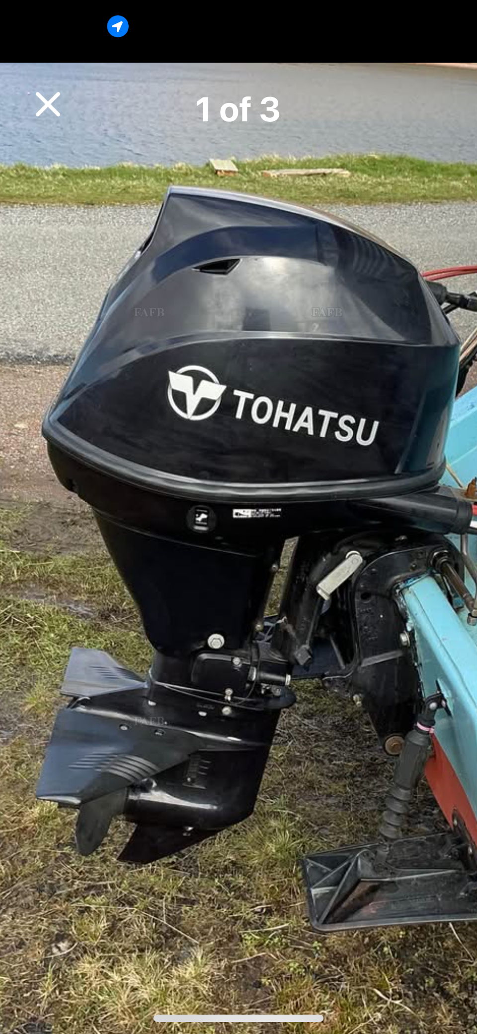 tohatsu 25hp Four stroke as new