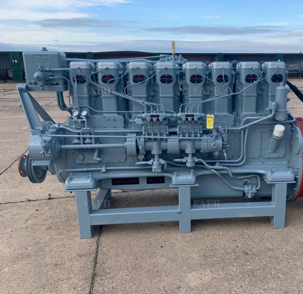 Gardner 8L3B Remanufactured Marine Diesel Engine