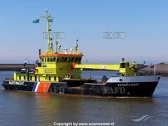 low draft support vessel iwith crane - Schuitengat - ID:122587