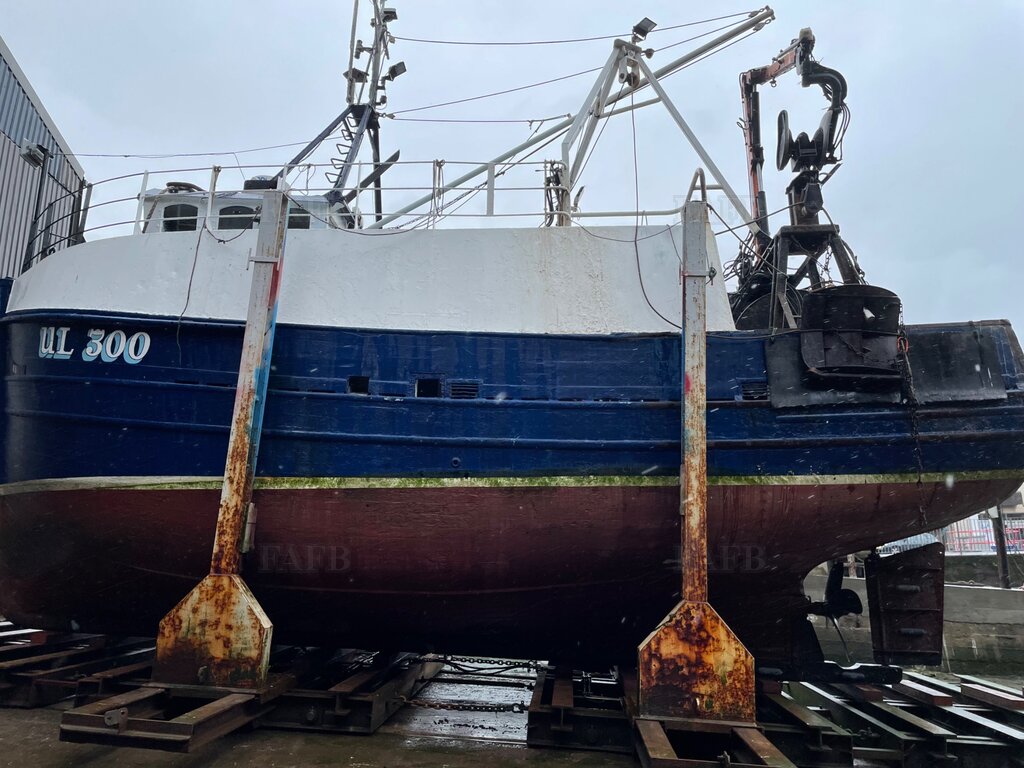 Wooden twin/single rig trawler